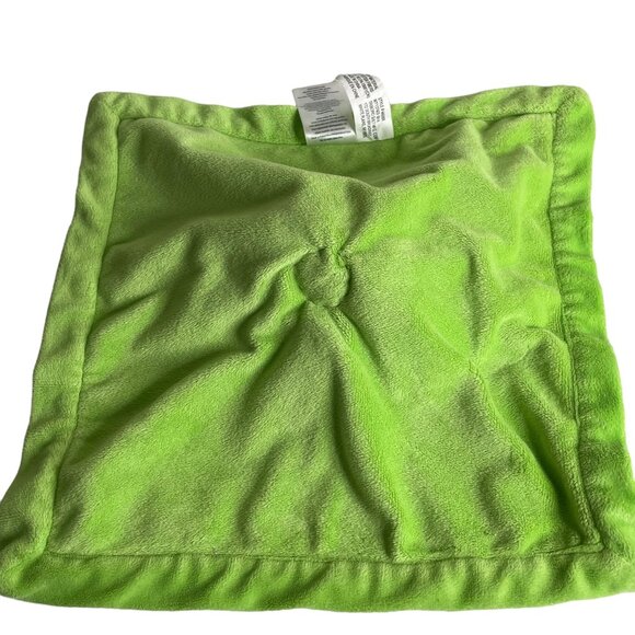 Carters Owl Plush Security Blanket Lovey Green Gray Baby Comfort Replacement - Picture 2 of 6